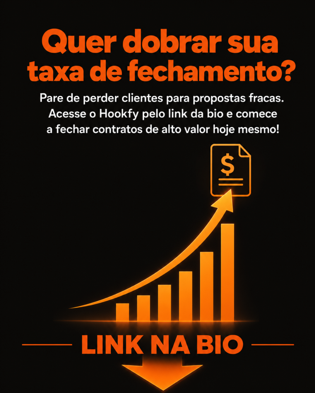 Slide 7 de um carrossel criado no HookFy